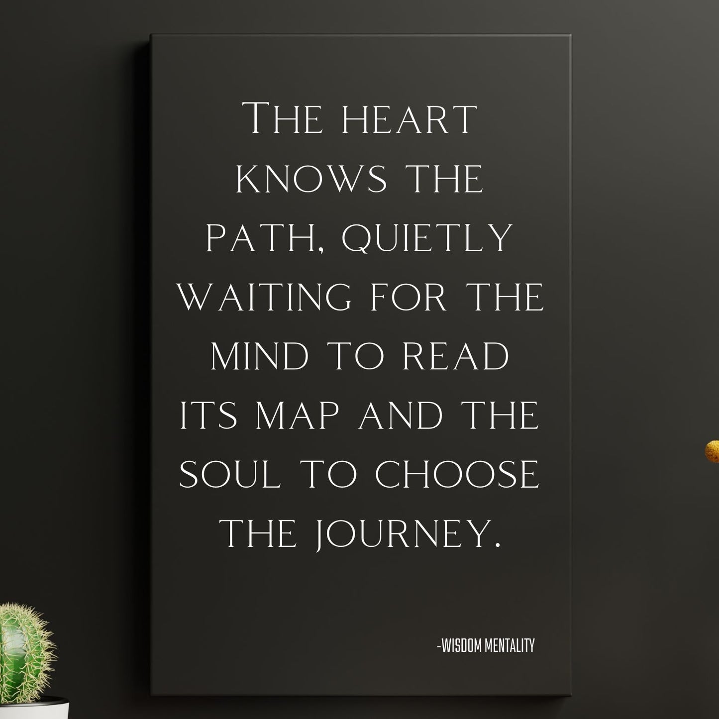 Heart's Path - Canvas Art