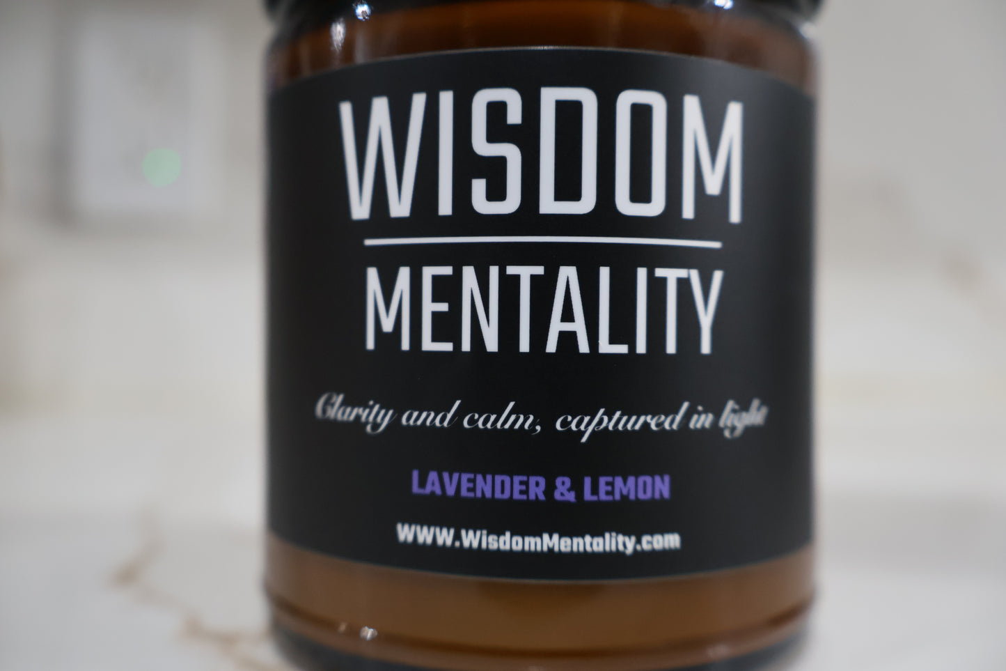 Clarity and Calm - Lavender & Lemon Candle 9oz