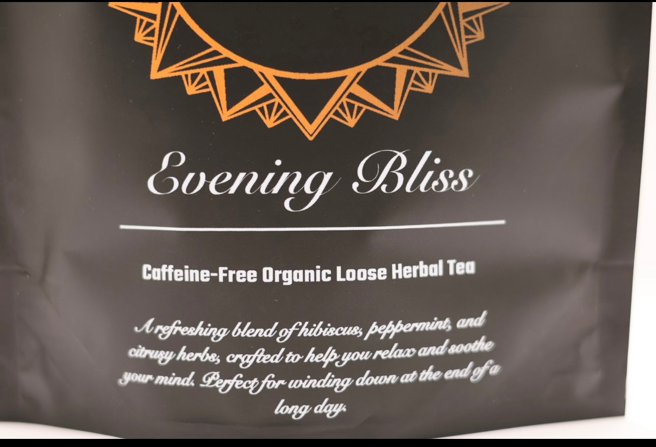 Evening Bliss - Premium Organic Loose Tea Blend 90g