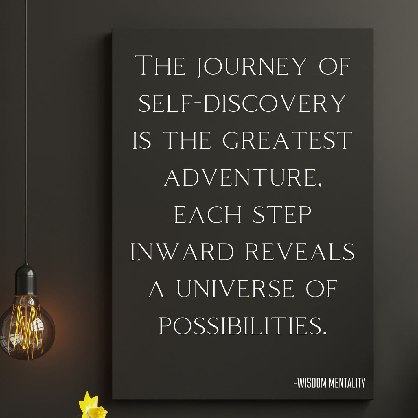 Journey of Self-Discovery - Canvas Art