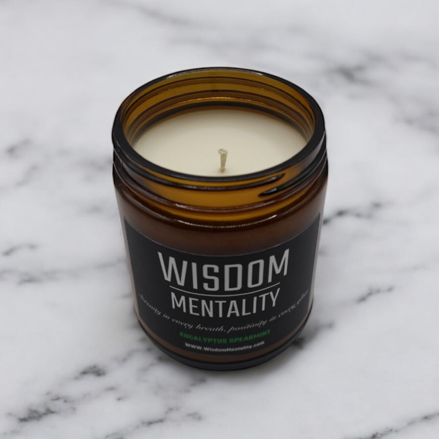 Serenity and Glow - Eucalyptus Spearmint Candle 9oz