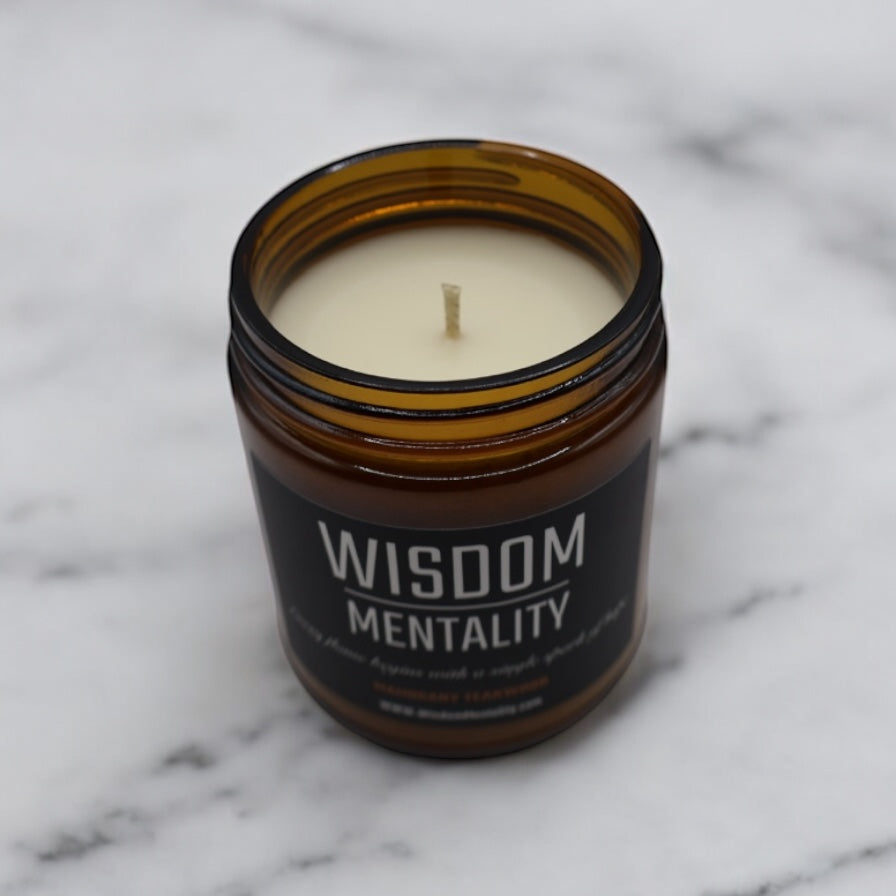 Spark of Hope - Mahogany Teakwood Candle 9oz