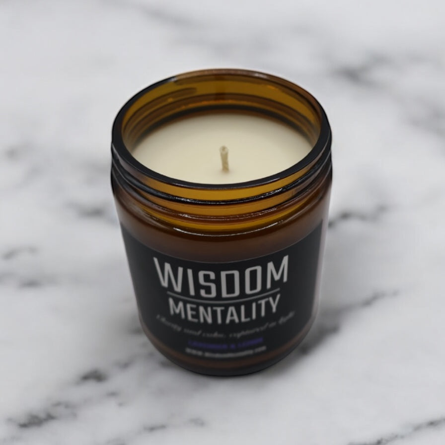 Clarity and Calm - Lavender & Lemon Candle 9oz