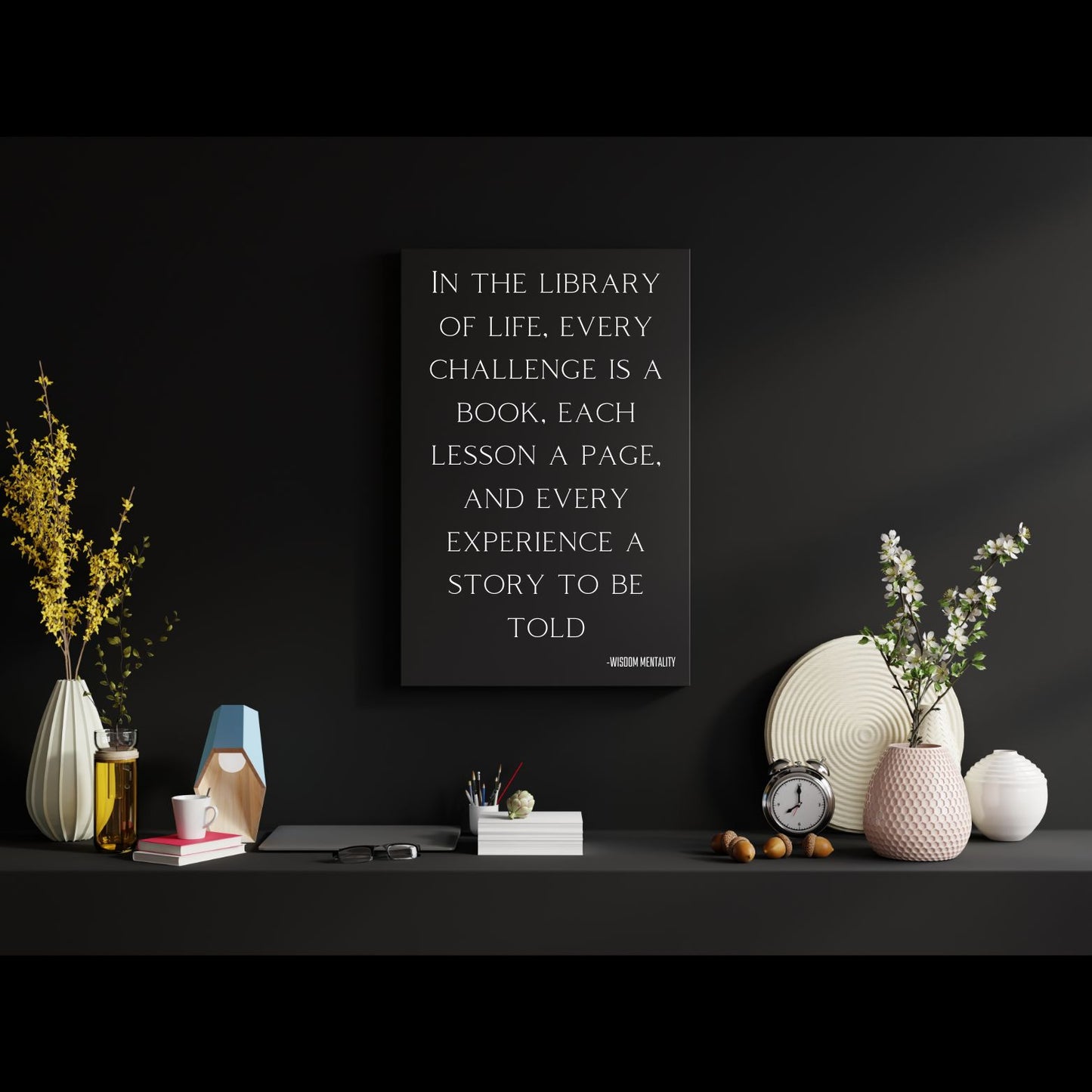 The Library of Life -Canvas Art
