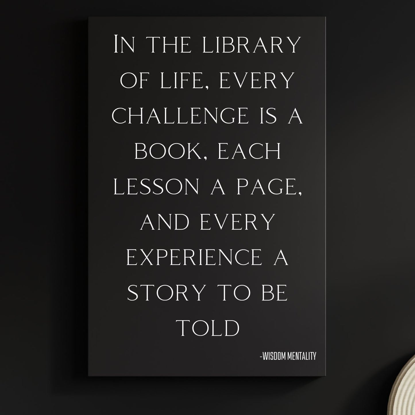 The Library of Life -Canvas Art