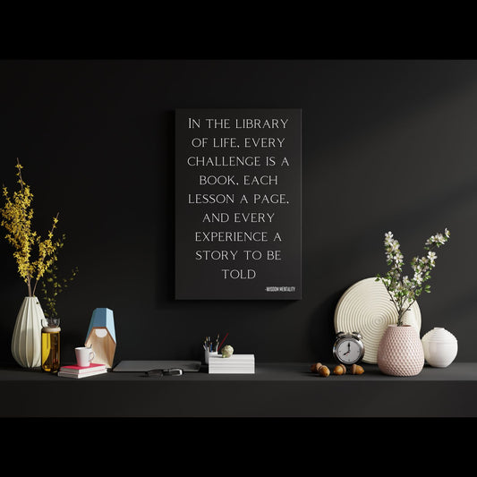 The Library of Life -Canvas Art